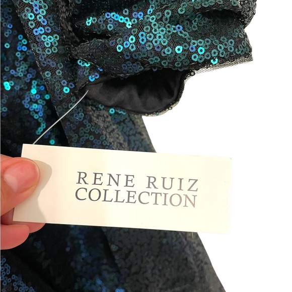 René Ruiz Collection Sequin Cocktail Dress - Picture 9 of 10